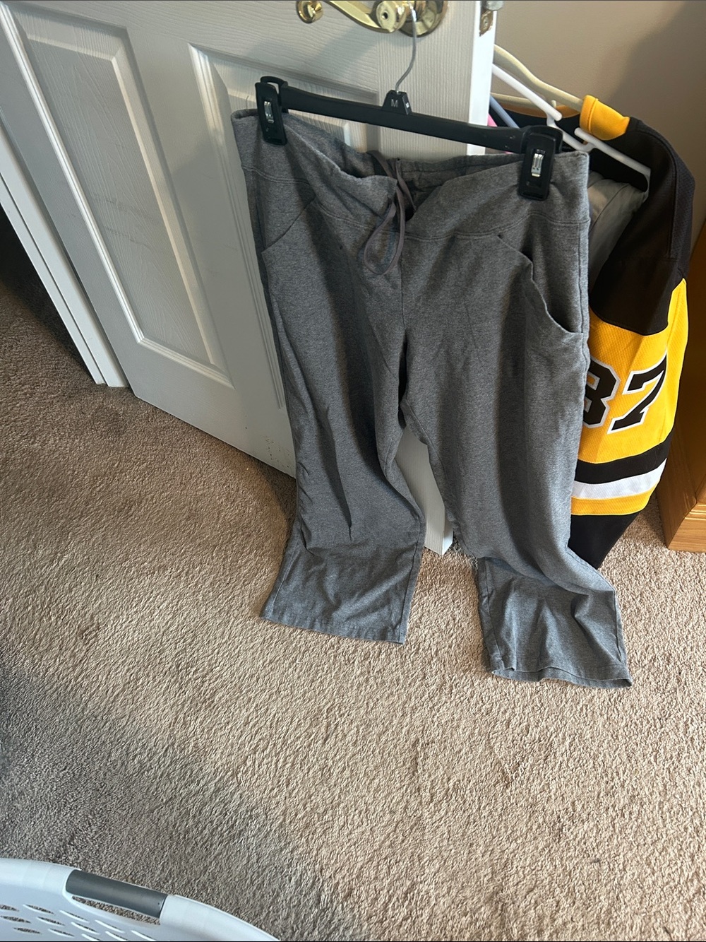 Athletic Works Heather Gray Drawstring Lounge Joggers